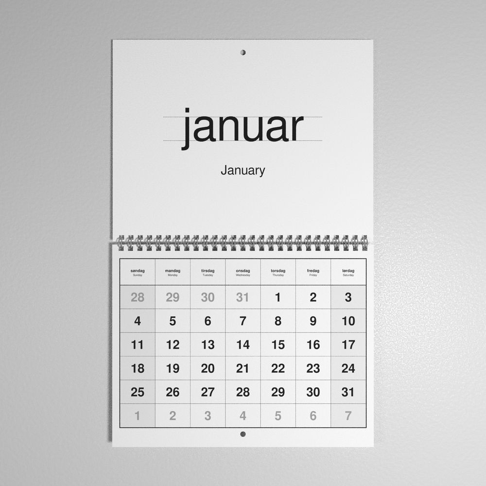 Leskoff 2026 Wall Calendar image 1 of 1