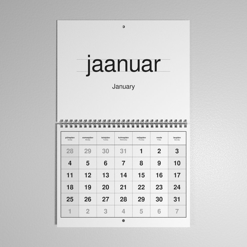 Leskoff 2026 Wall Calendar image 1 of 1