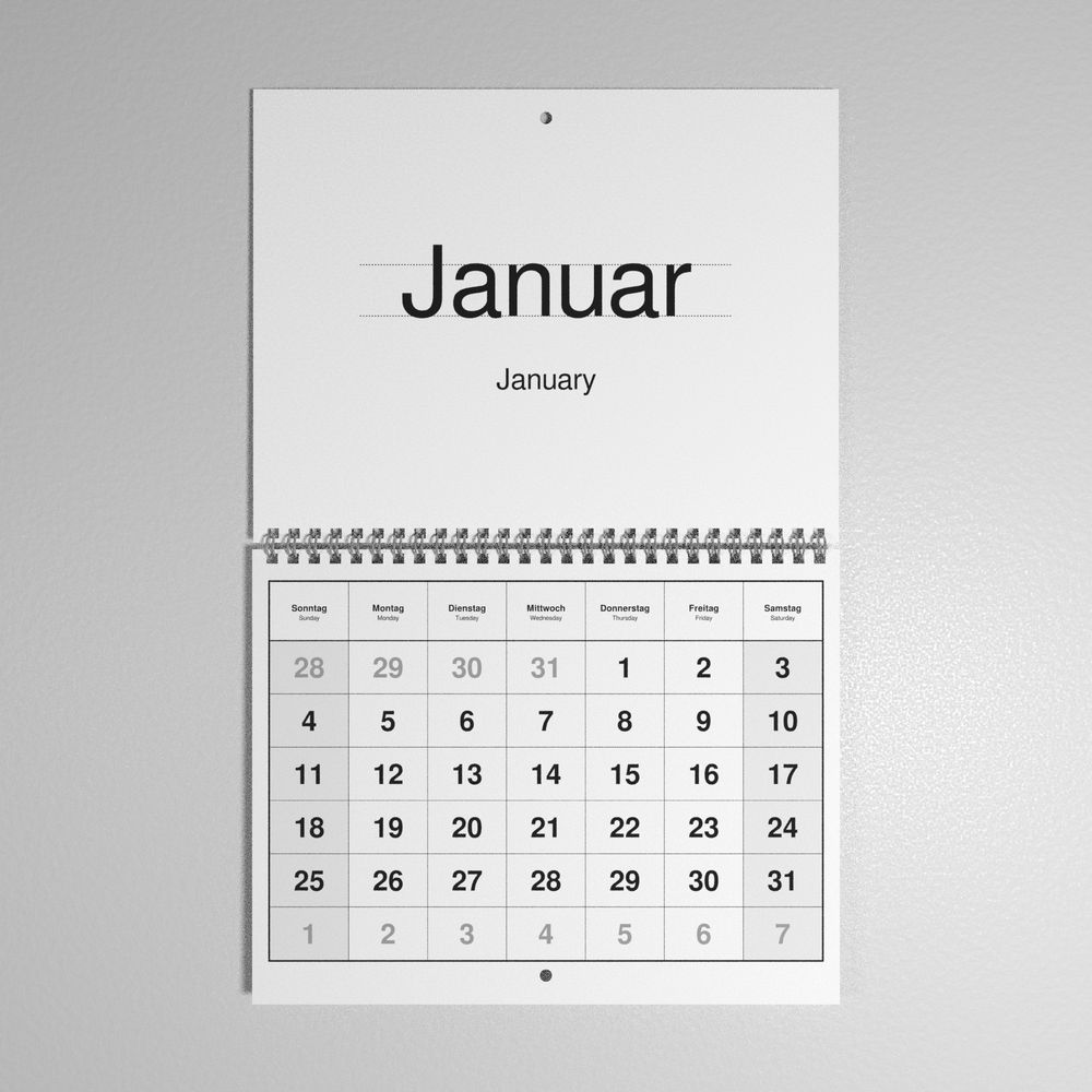 Leskoff 2026 Wall Calendar image 1 of 1