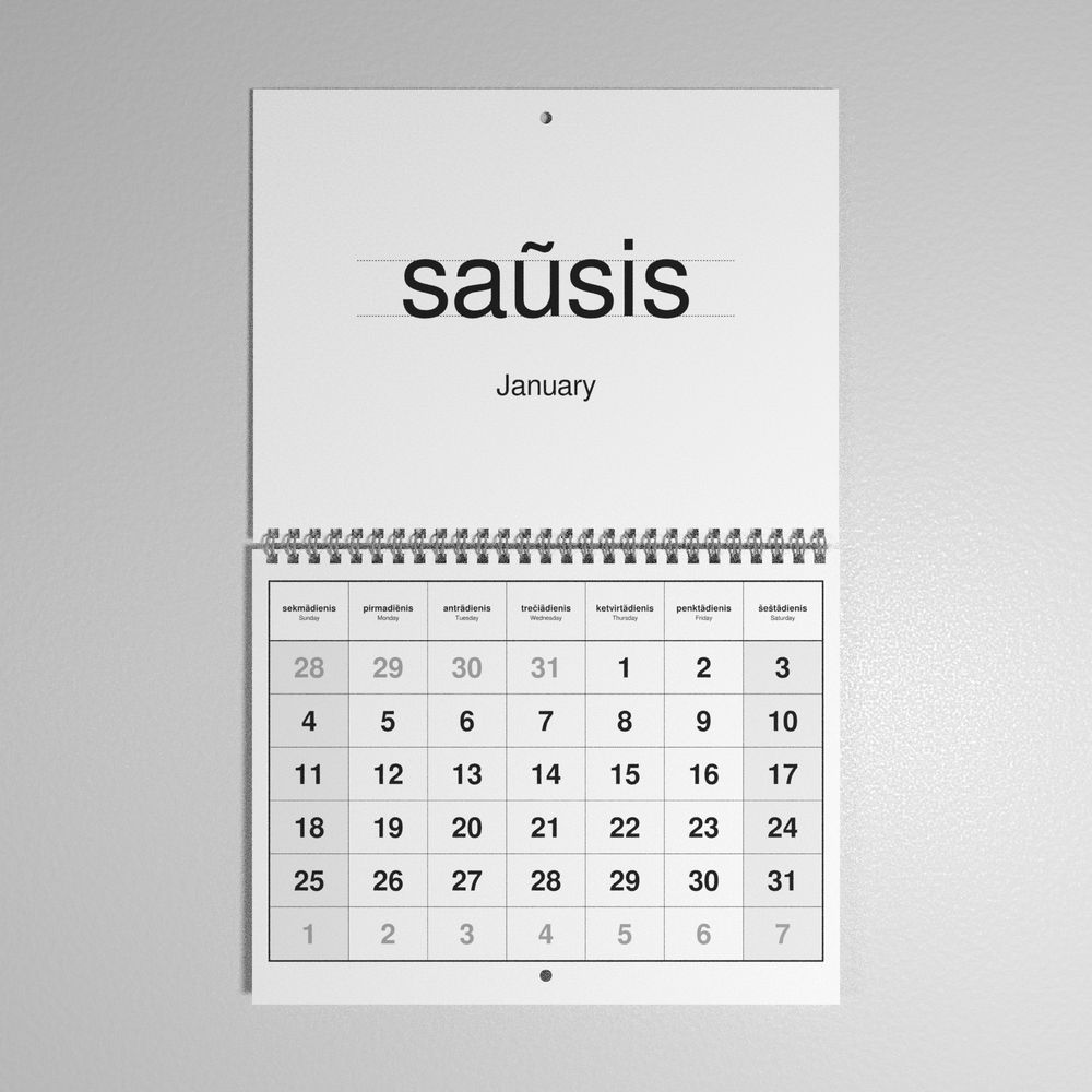 Leskoff 2026 Wall Calendar image 1 of 1
