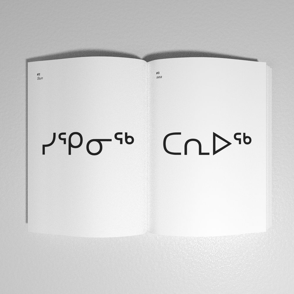Leskoff Big Inuktitut Syllabics image 1 of 2