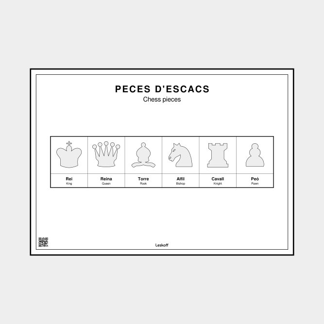 Leskoff Chess Pieces image 1 of 1