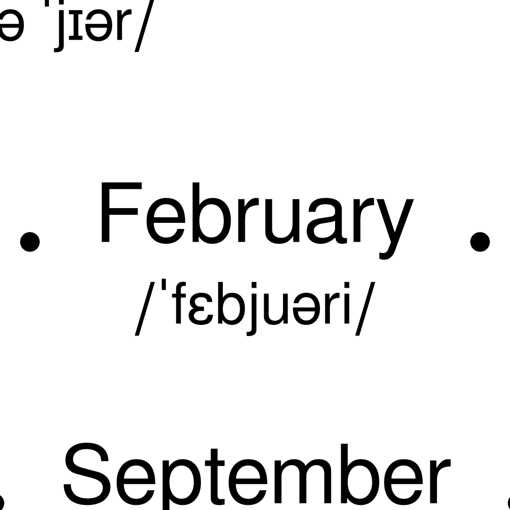 Leskoff Months of the Year Poster image 2 of 2