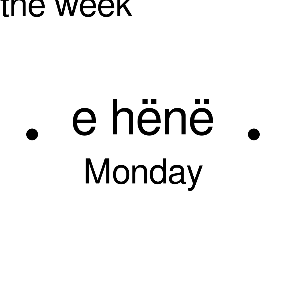 Leskoff Days of the Week Poster image 2 of 2