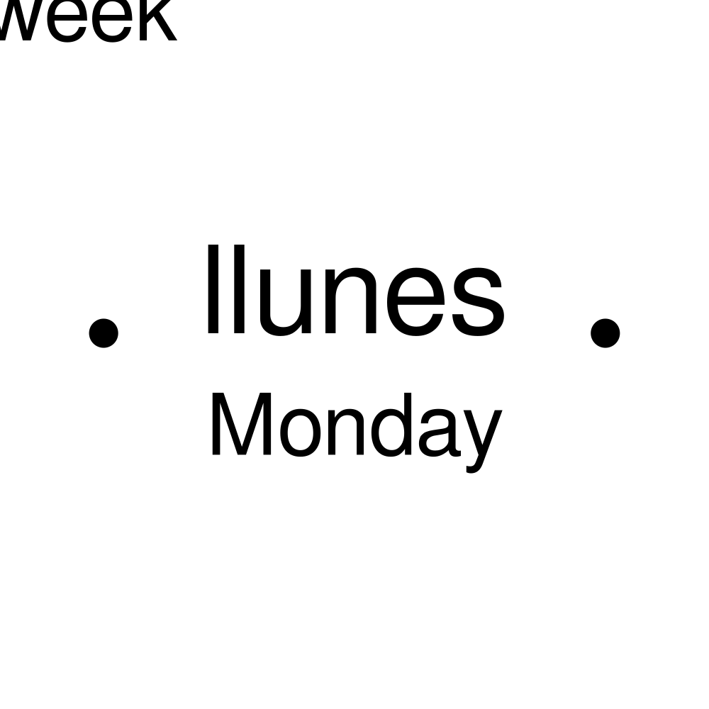 Leskoff Days of the Week image 2 of 2