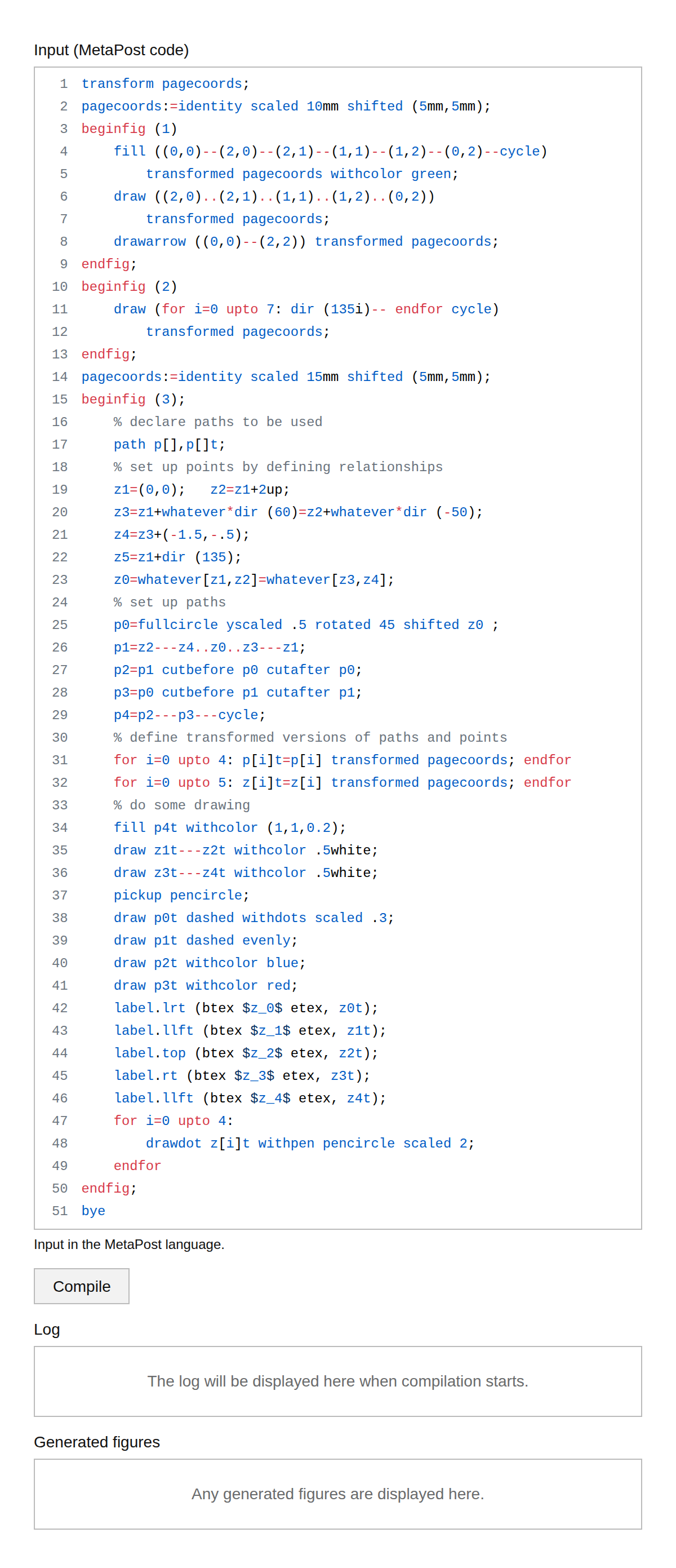 MetaPost Compiler