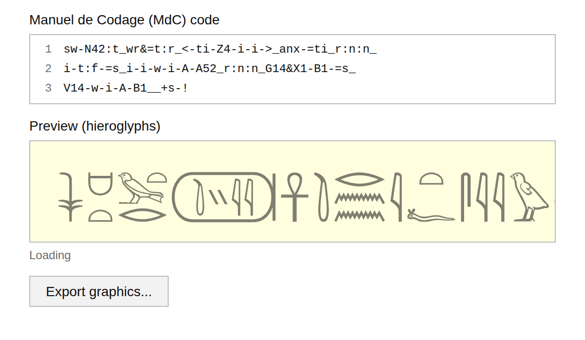 MdC Editor