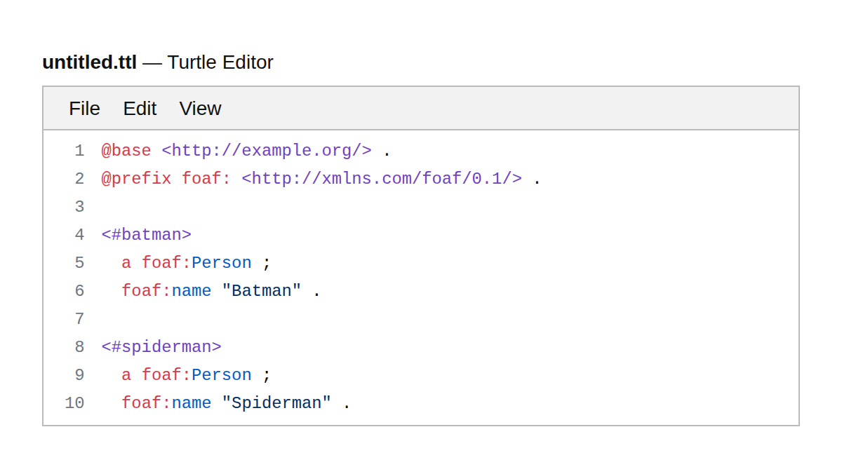 Turtle Editor