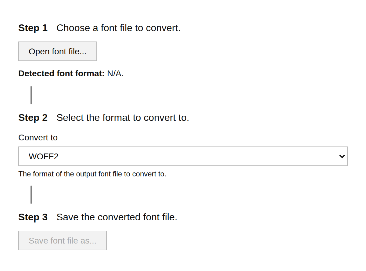 Font Converter