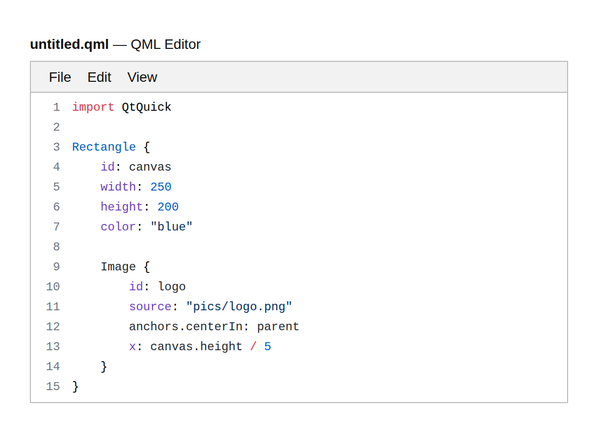 QML Editor