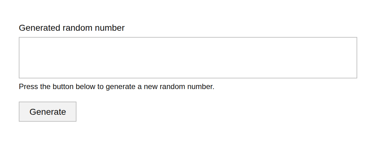 Quantum Random Number Generator